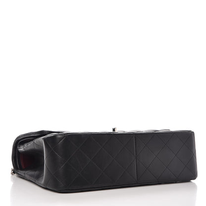 Chanel Lambskin Quilted Jumbo Double Flap Black 5 of 13