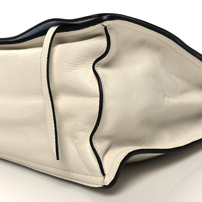 Prada Glace Calf Etiquette Flap Bianco Astra 11 of 11