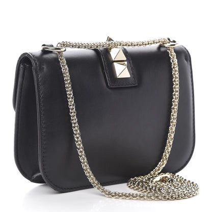 Valentino Garavani Vitello Small Glam Lock Rockstud Flap Black 3 of 11