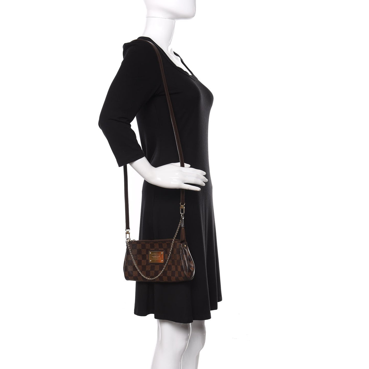 Damier Ebene Eva Clutch