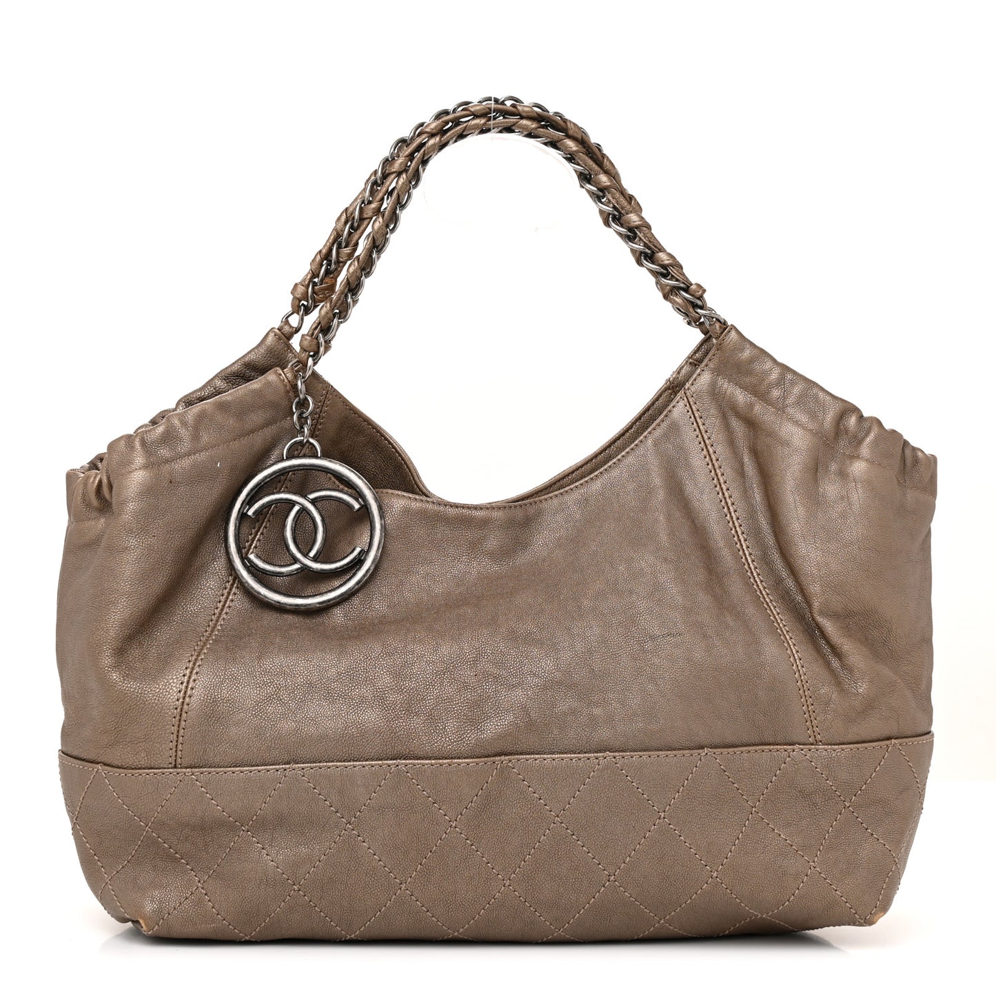 Metallic Baby Coco Cabas Bronze