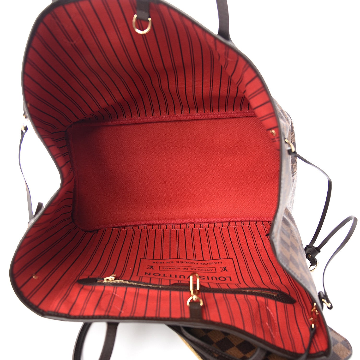 Louis Vuitton Damier Ebene Neo Neverfull GM 5 of 11