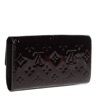 Louis Vuitton Vernis Sarah Wallet Amarante 3 of 8