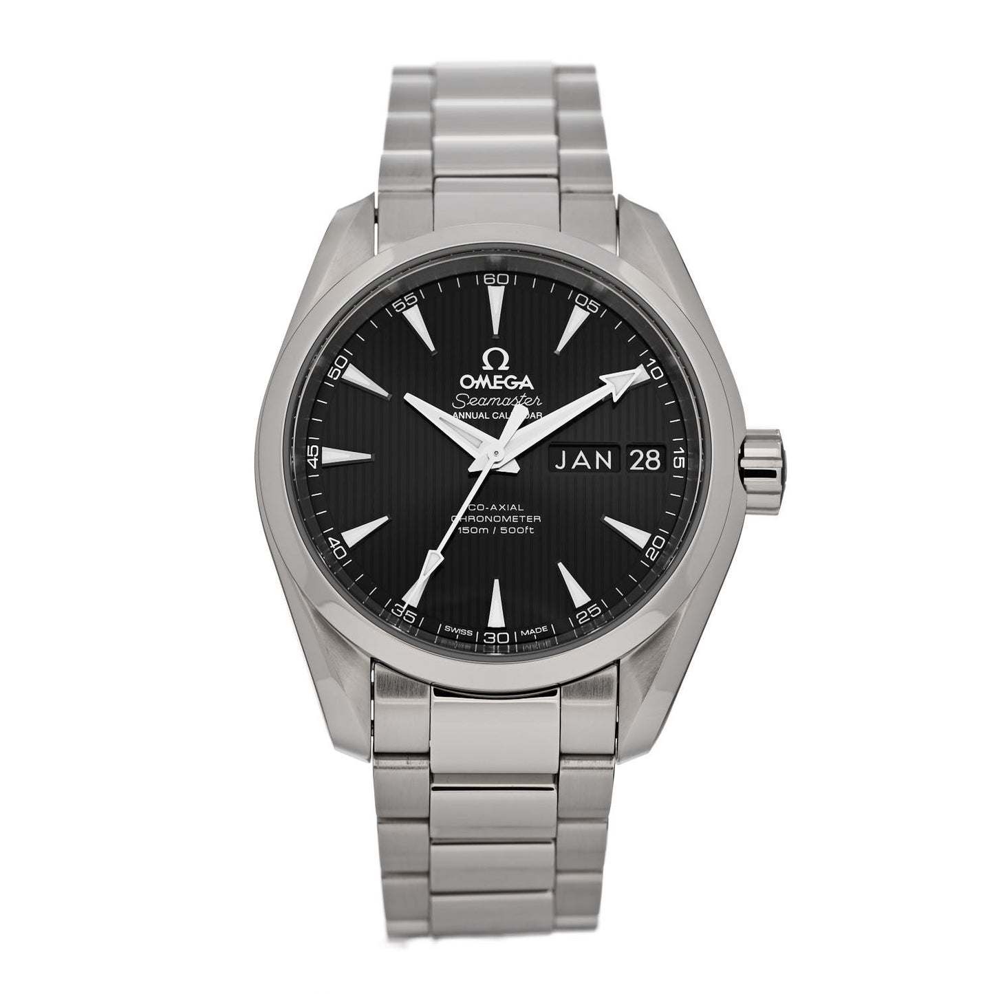 Stainless Steel 39mm Seamaster Aqua Terra Automatic Watch Black 231.10.39.22.01.001