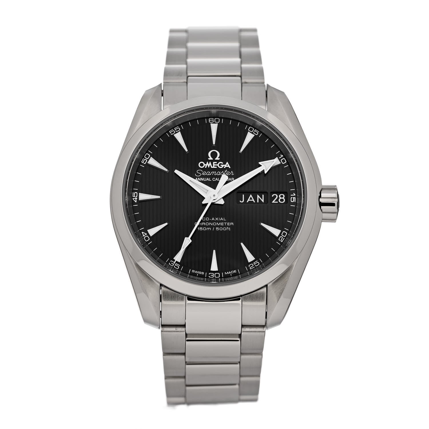 Omega Stainless Steel 39mm Seamaster Aqua Terra Automatic Watch Black 231.10.39.22.01.001 1 of 5