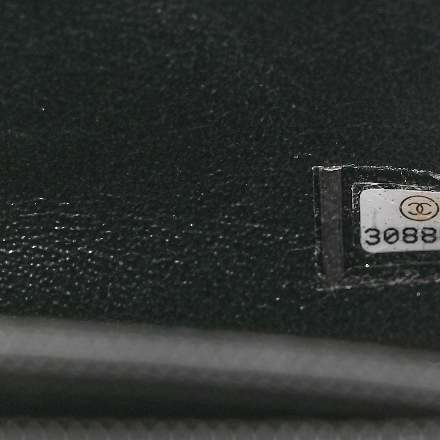 Lambskin Quilted Mini Square Flap Black