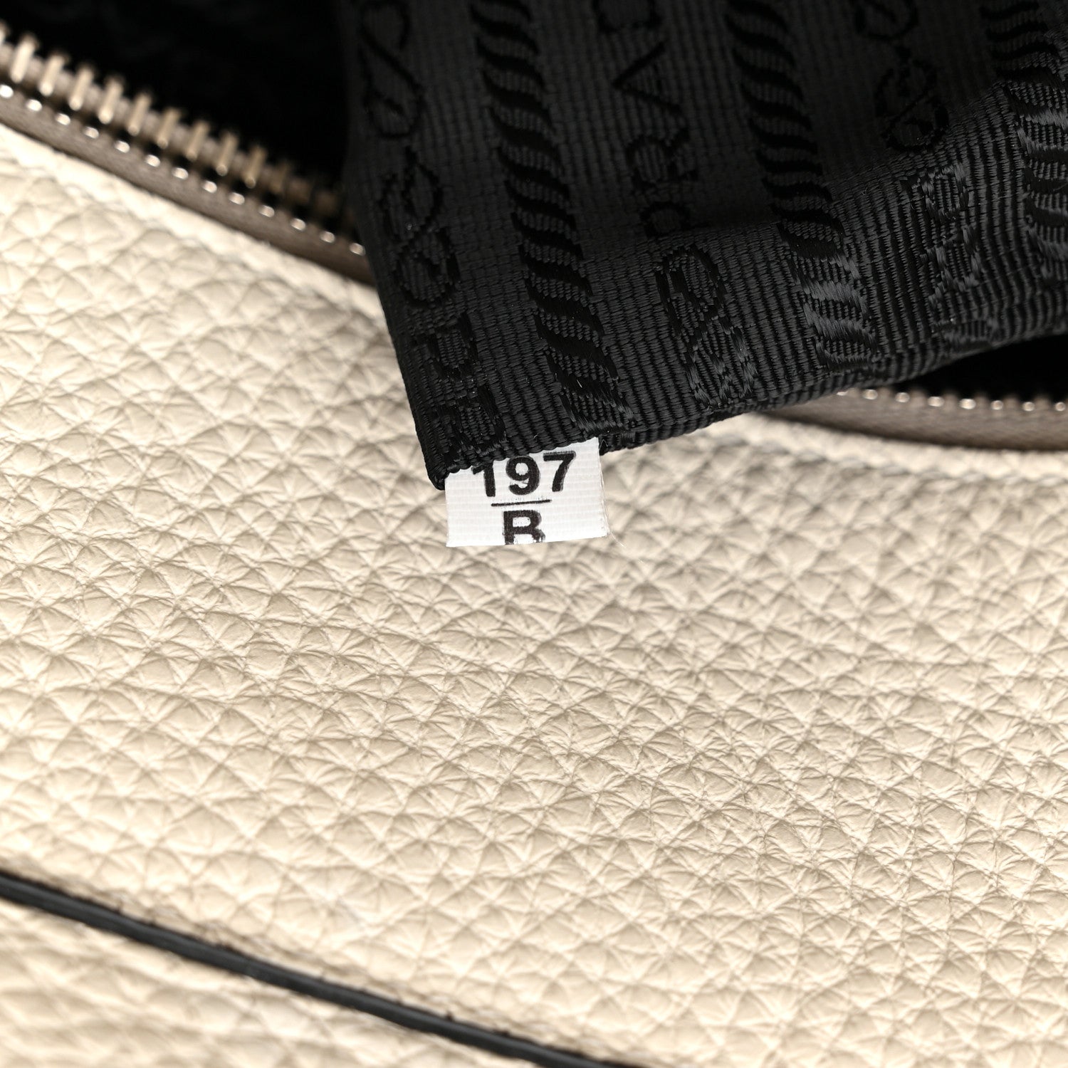 Prada Vitello Phenix Logo Hobo White 7 of 11