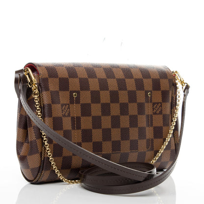 Louis Vuitton Damier Ebene Favorite MM 3 of 8