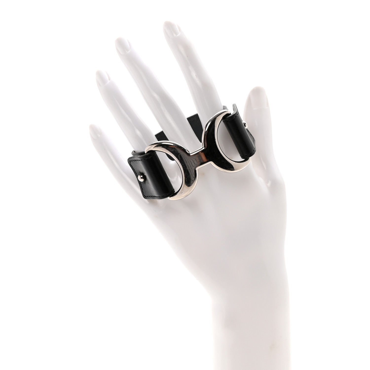 Hermes Chamonix Pavane Cuff S Black 2 of 4