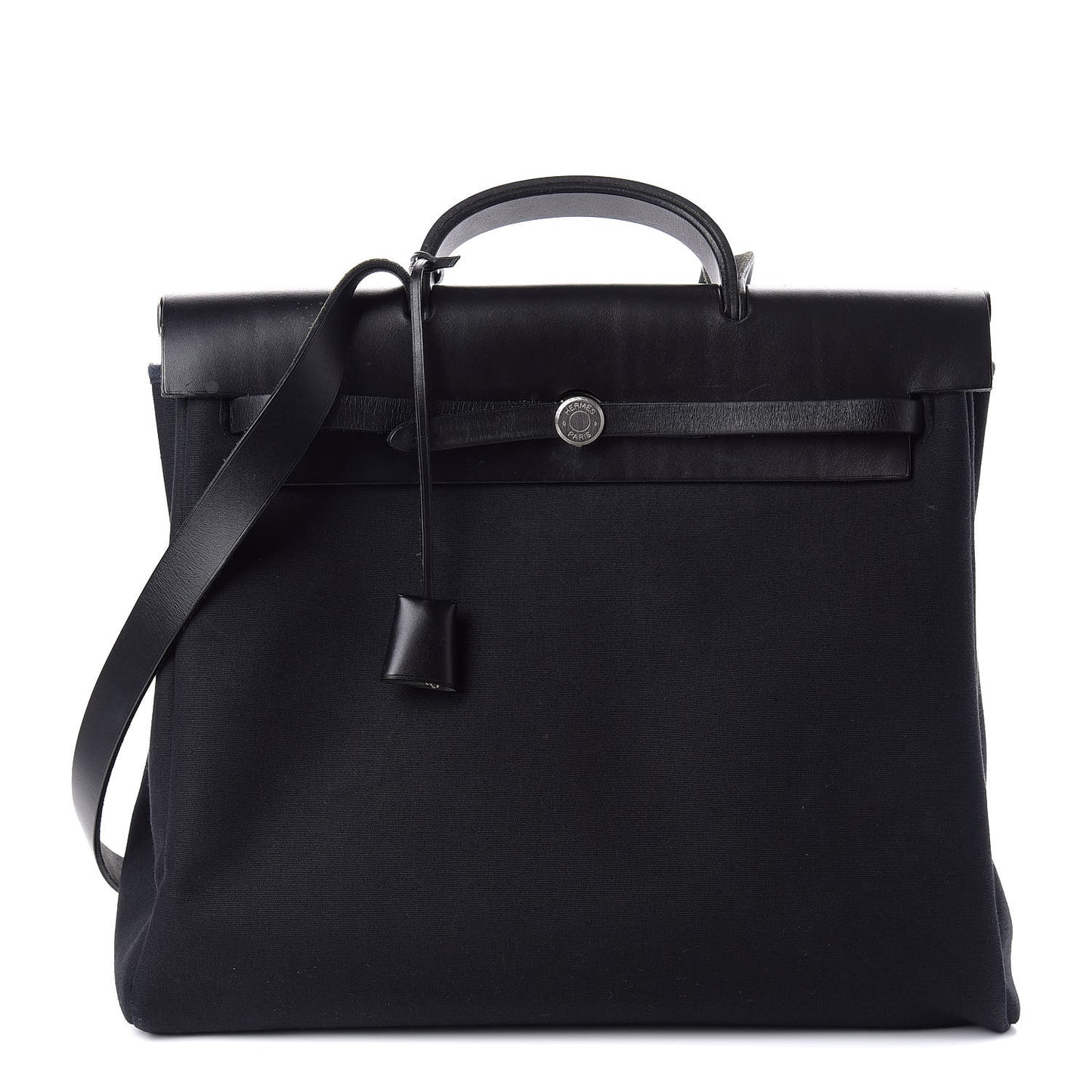 Toile Vache Calfskin Herbag 39 MM Black