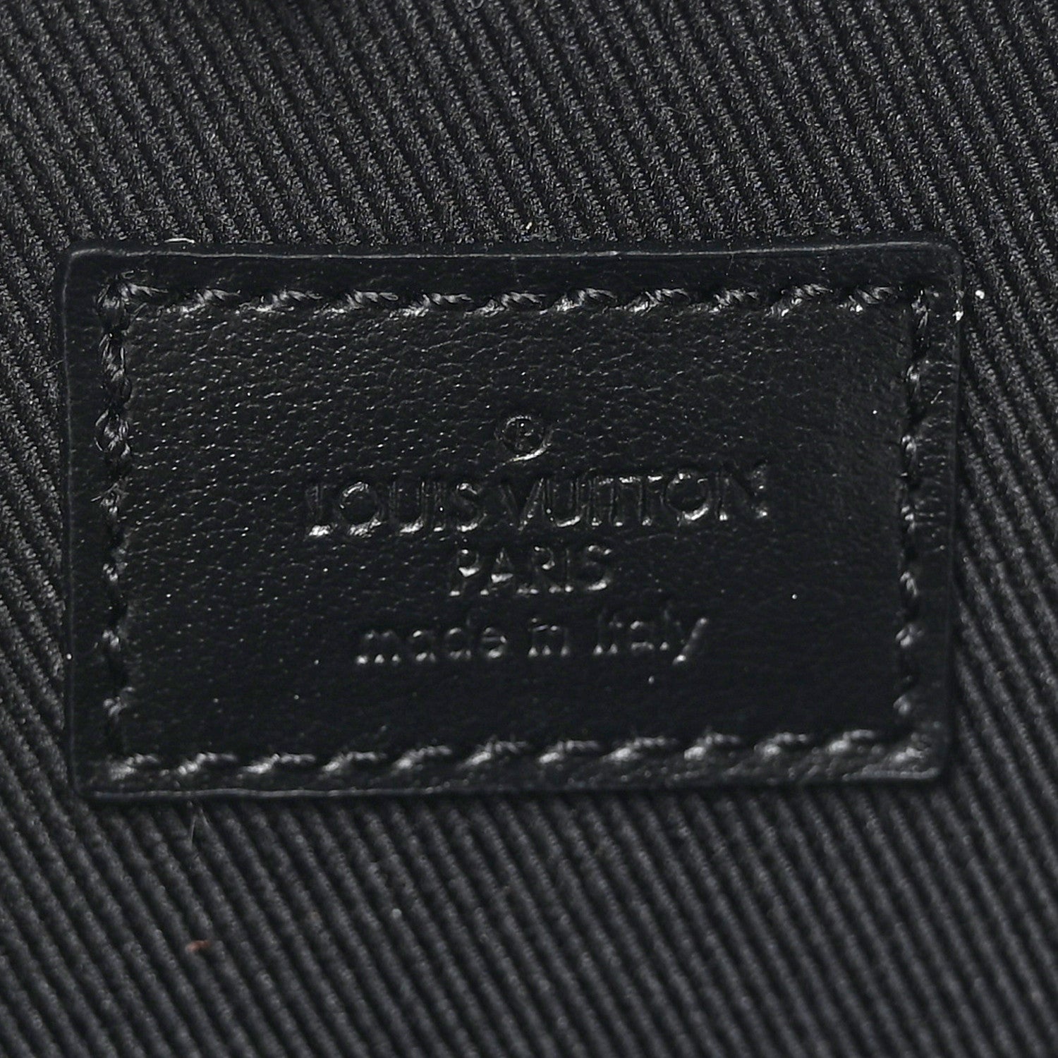 Louis Vuitton Monogram Taurillon Soft Trunk Backpack Pouch Bag Charm Key Ring Silver 4 of 5