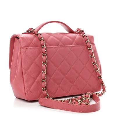 Chanel Caviar Quilted Medium Business Affinity Flap Pink 2 of 4