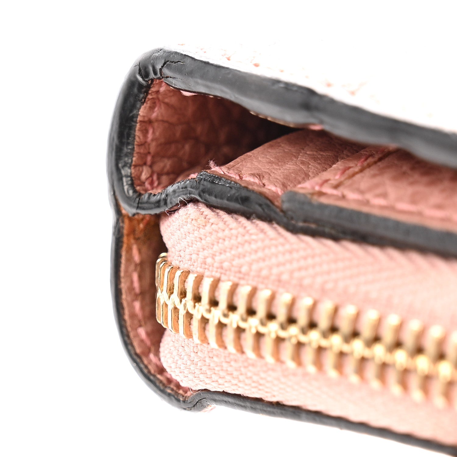 Gucci Dollar Calfskin Interlocking G Continental Wallet Soft Pink 11 of 12
