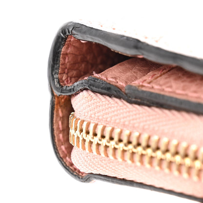 Gucci Dollar Calfskin Interlocking G Continental Wallet Soft Pink 11 of 12