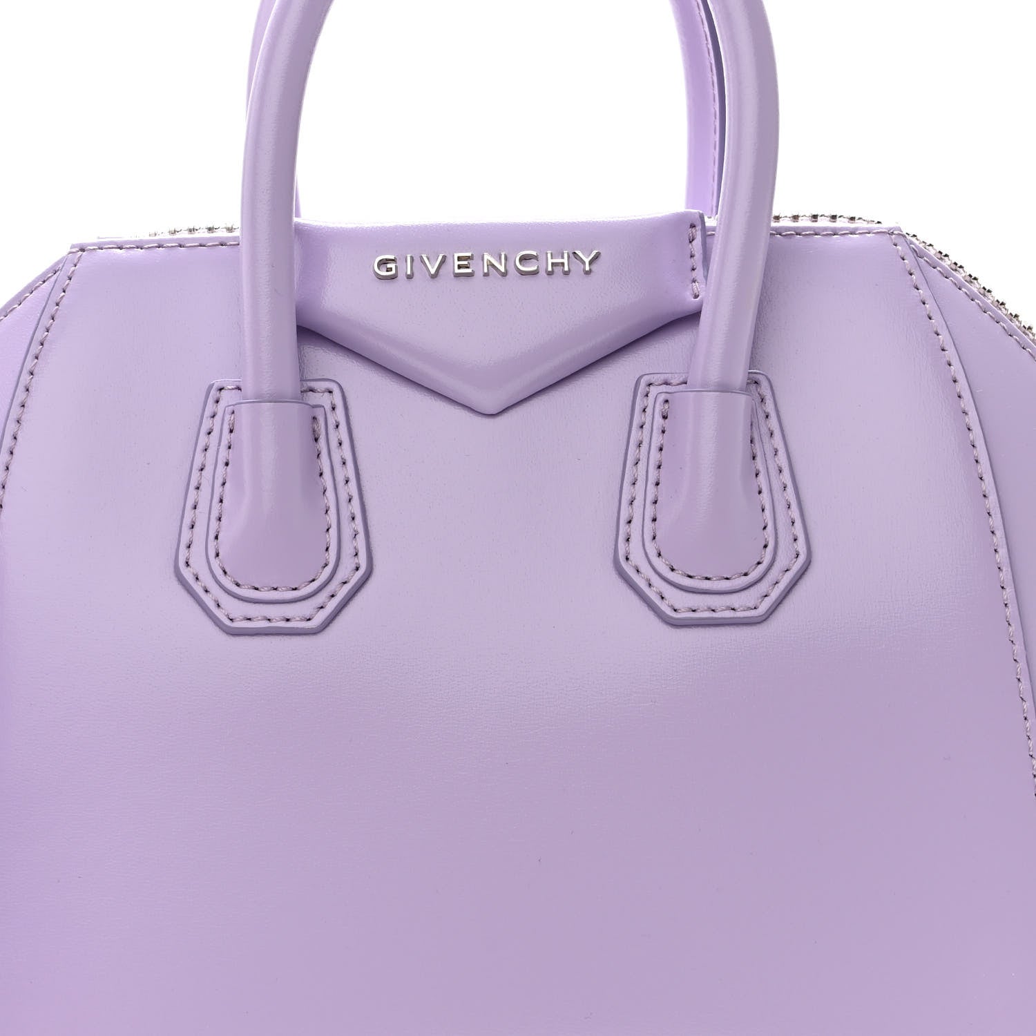 Givenchy Shiny Lord Calfskin Mini Antigona Lilac 7 of 9