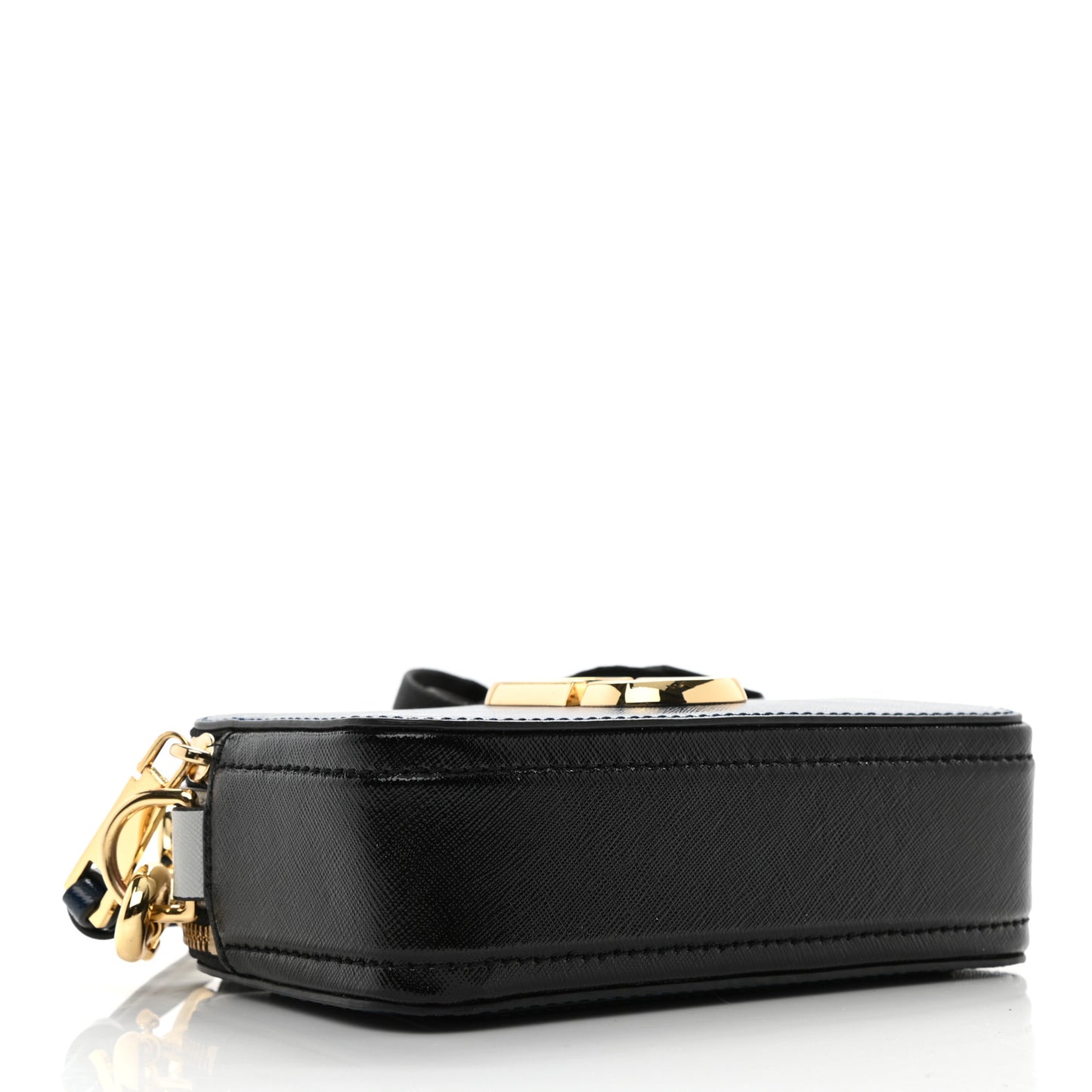 Saffiano Small Snapshot Camera Bag Blue