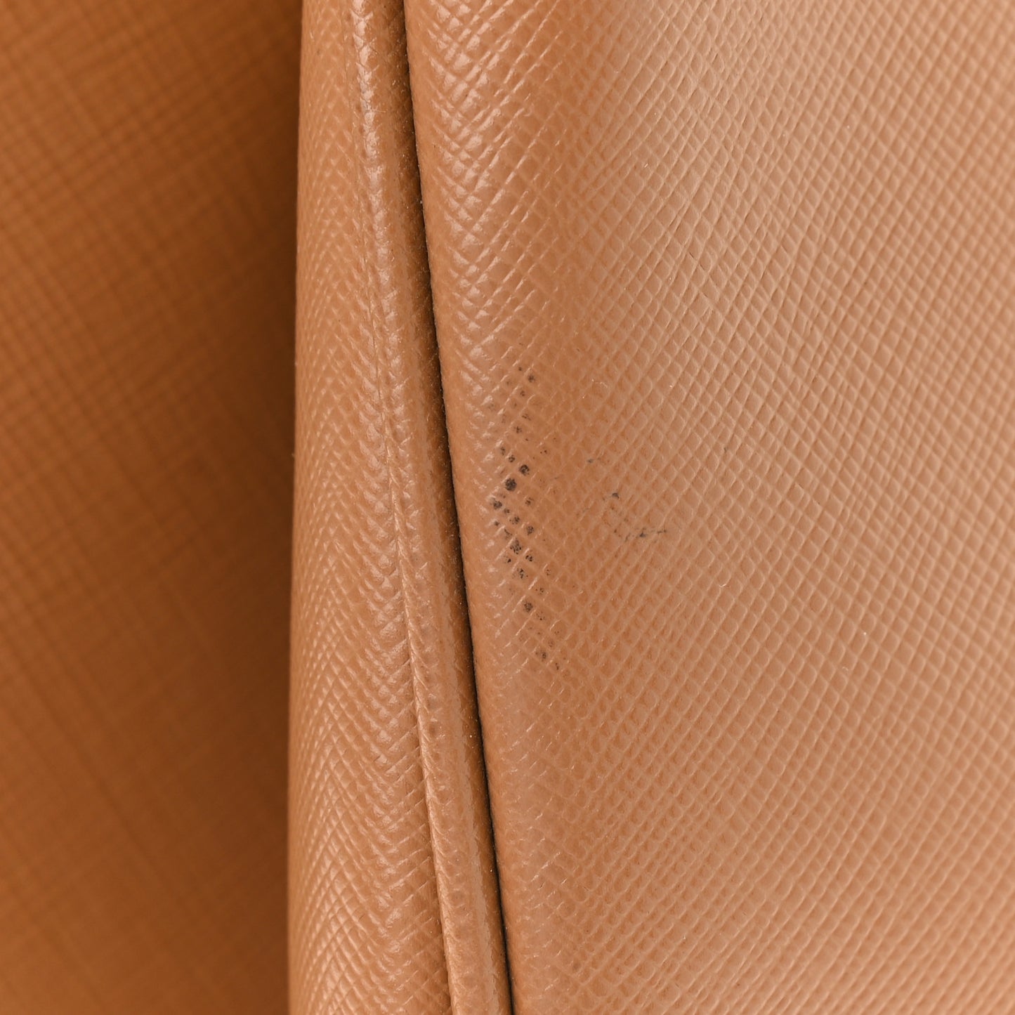 Saffiano Lux Large Tote Caramel