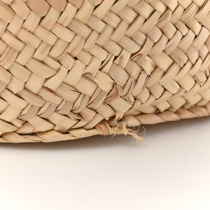 Loewe Raffia Calfskin Woven Basket Tote Bag Natural Tan 14 of 14