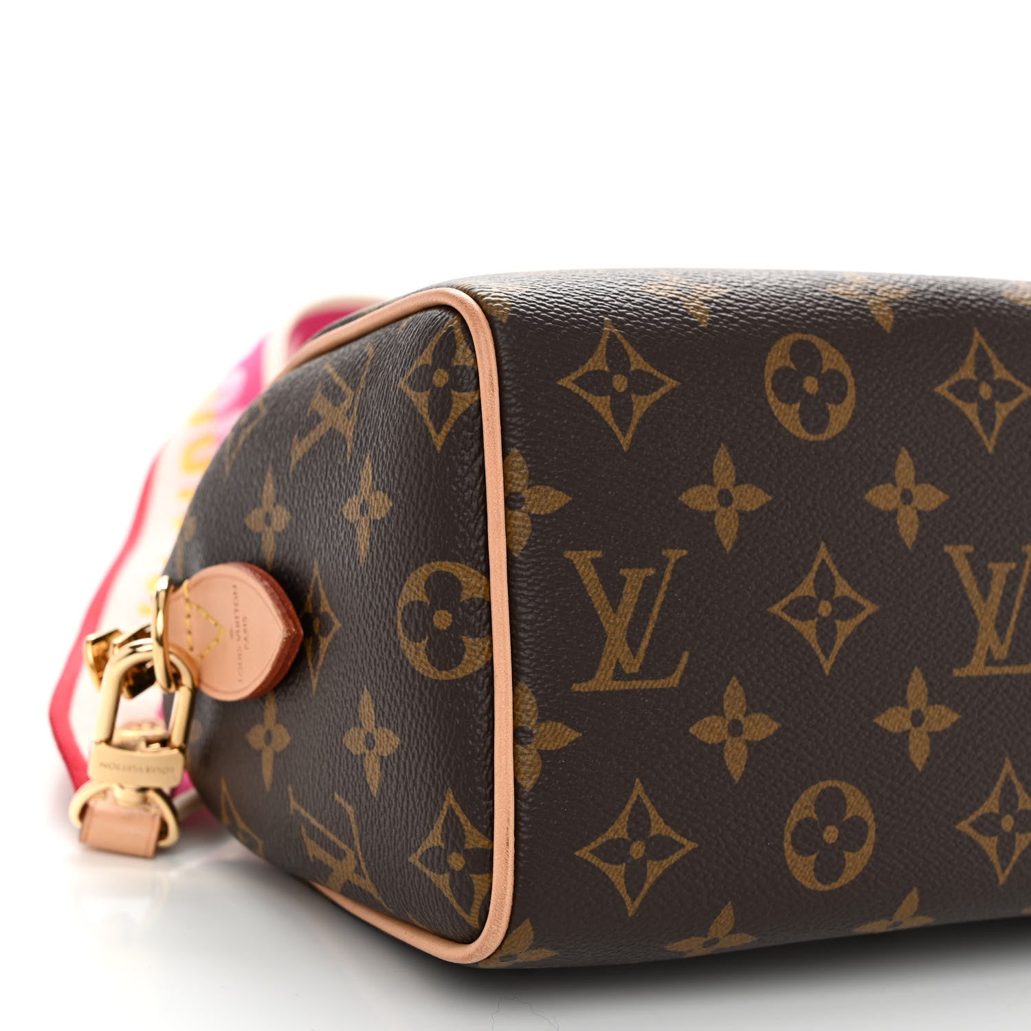 Louis Vuitton Monogram Speedy Bandouliere 20 Fuchsia 8 of 9