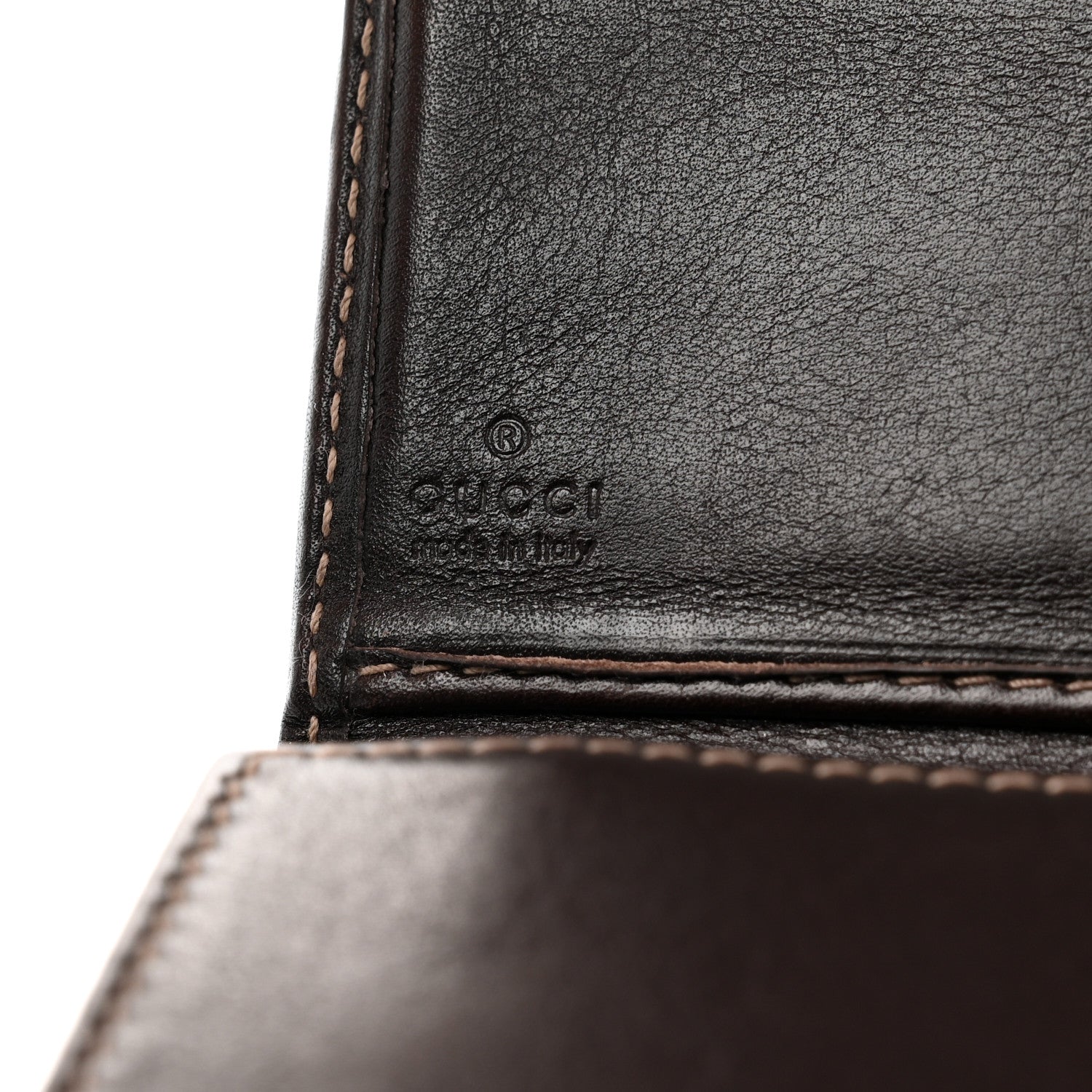 Gucci Monogram New Britt Continental Wallet Dark Brown 6 of 10