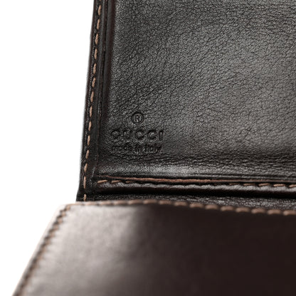 Gucci Monogram New Britt Continental Wallet Dark Brown 6 of 10