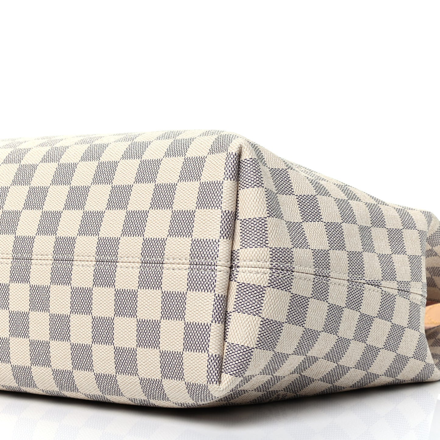 Damier Azur Graceful MM Rose Ballerine