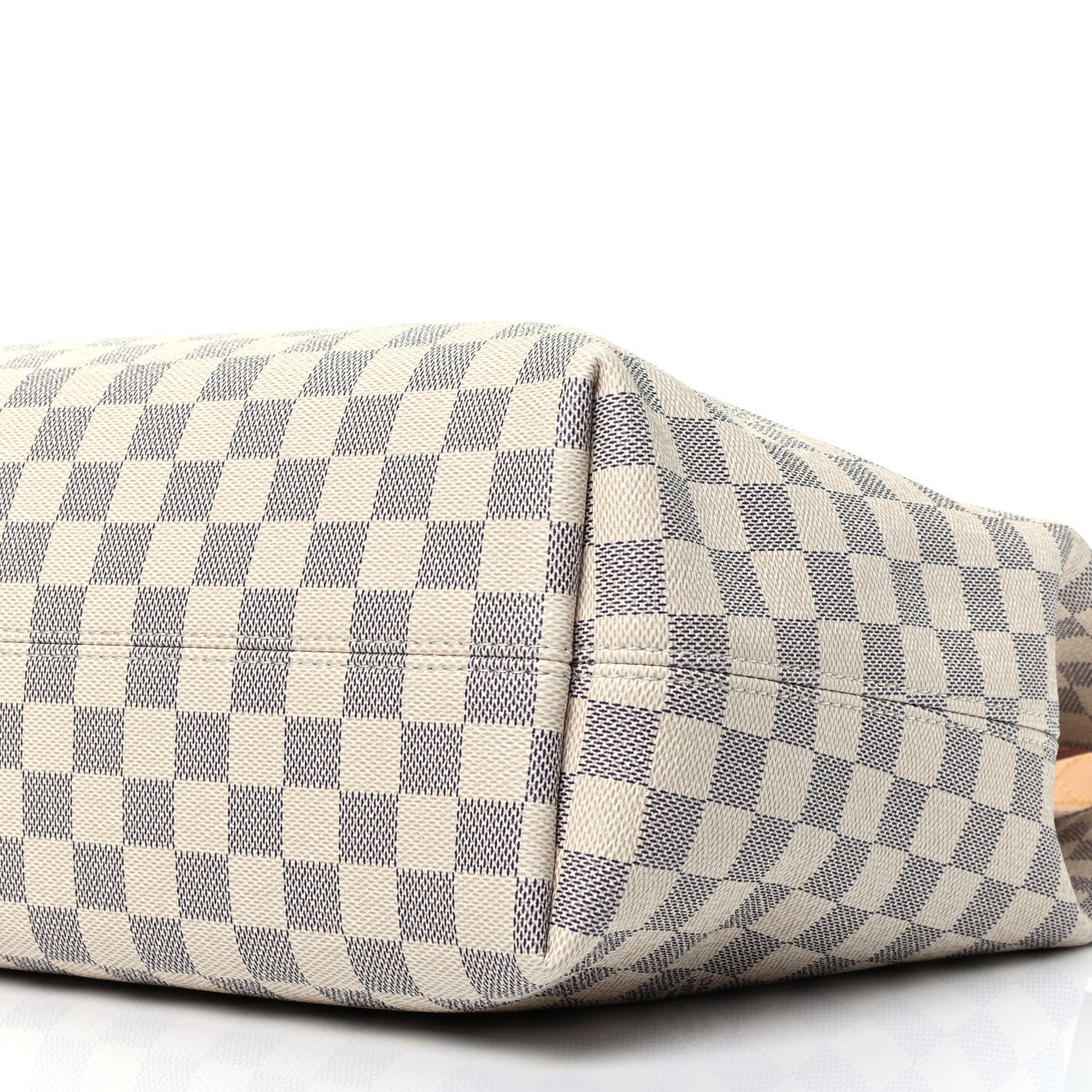 Louis Vuitton Damier Azur Graceful MM Rose Ballerine 8 of 8