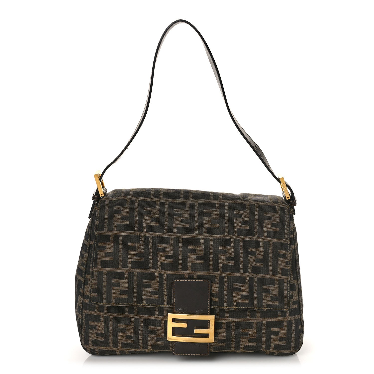 Fendi Zucca Mama Baguette Tobacco 1 of 8