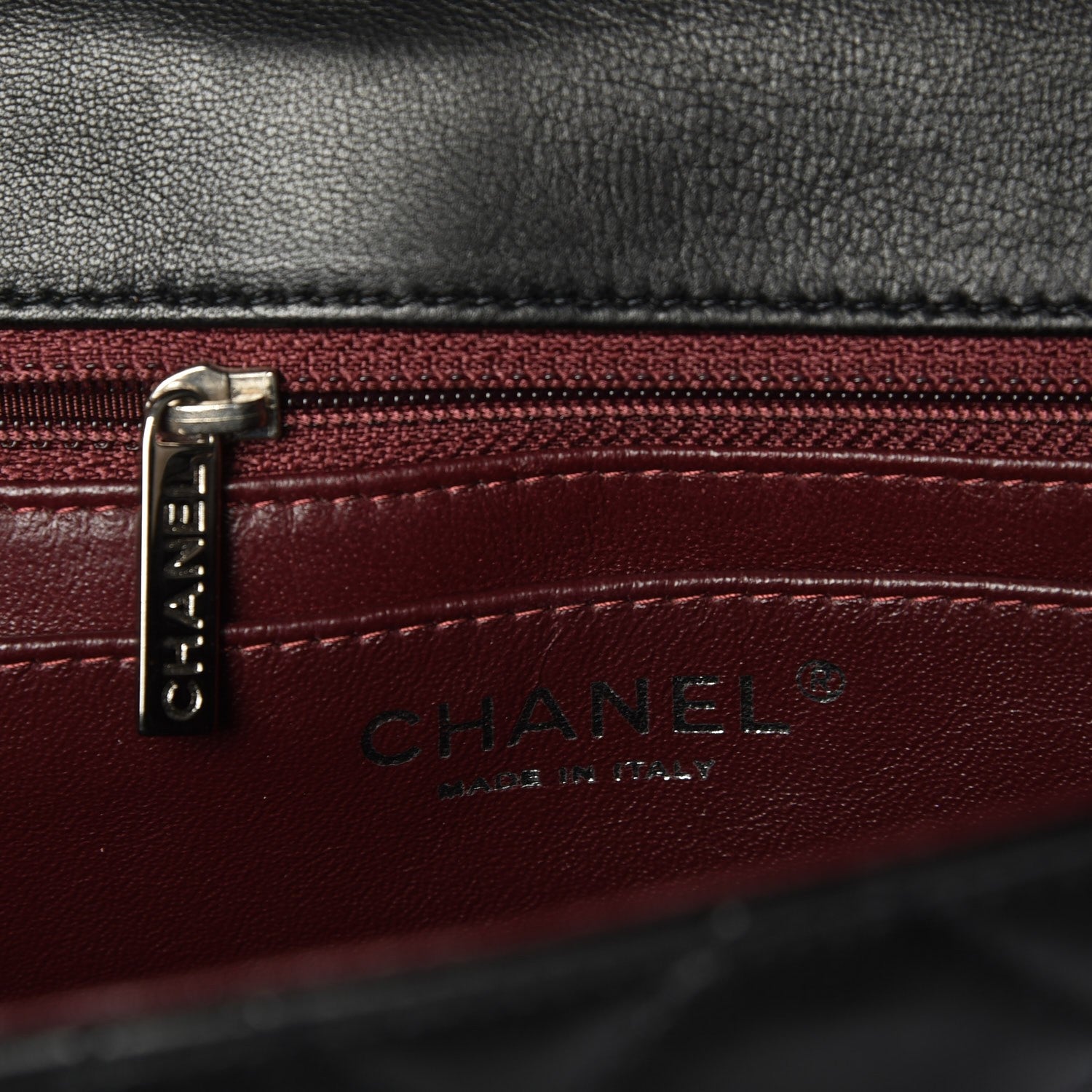 Chanel Lambskin Quilted Maxi Single Flap Black 7 of 8