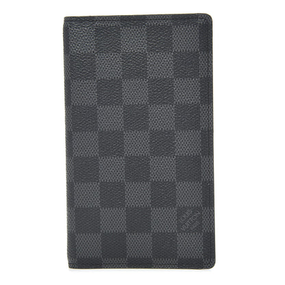 Louis Vuitton Damier Graphite Checkbook Cover Wallet 1 of 8