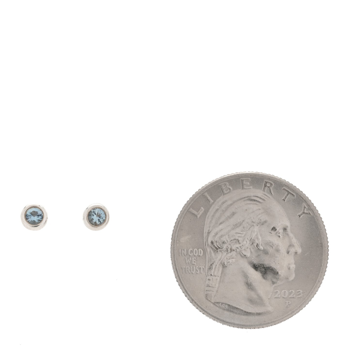 Sterling Silver Aquamarine Color By The Yard Earrings