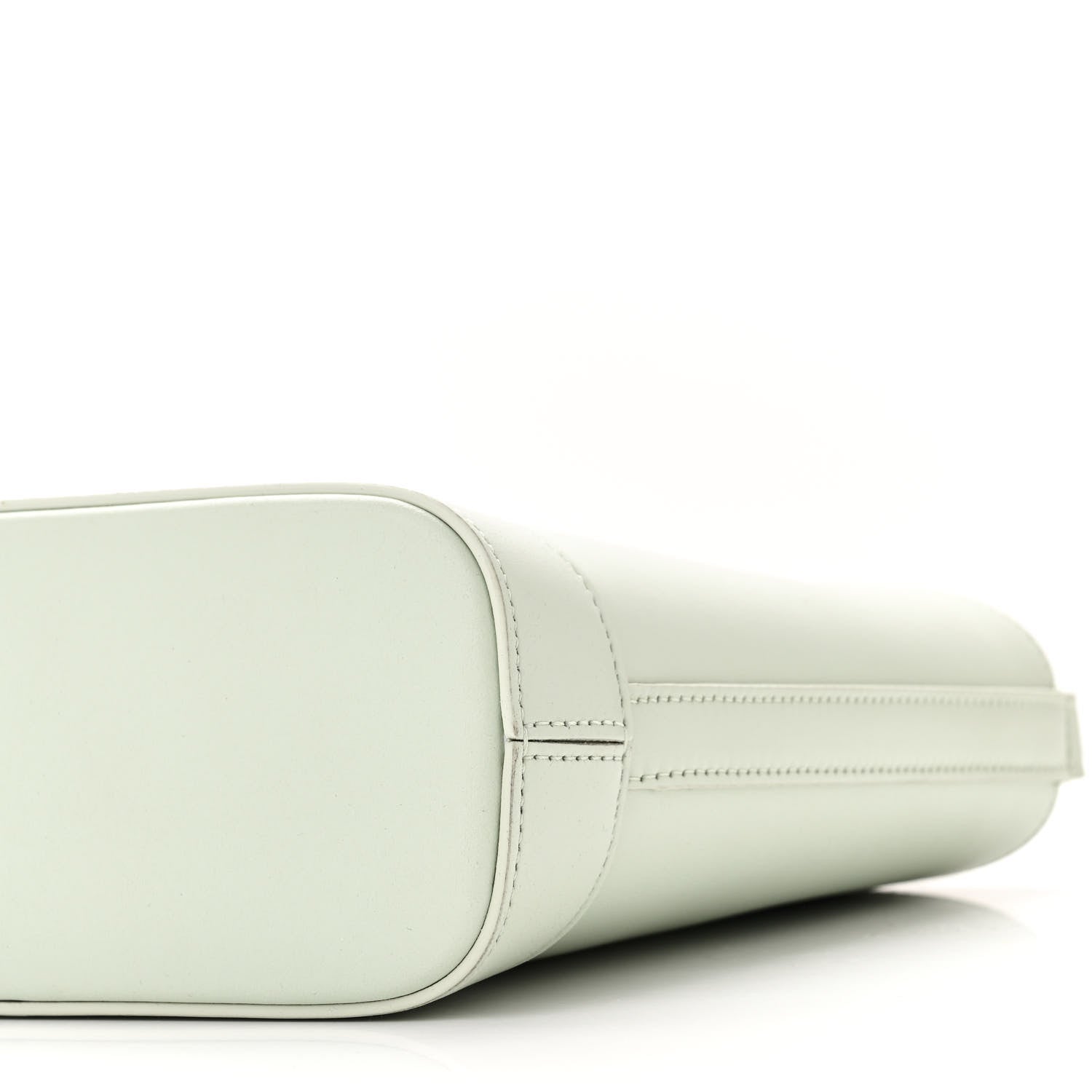 Celine Smooth Calfskin Small Cuir Triomphe Bucket Bag Jade 9 of 9