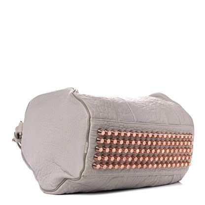 Alexander Wang Pebbled Lambskin Rocco Lilac Rose Gold Hardware 3 of 19
