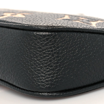 Louis Vuitton Empreinte Monogram Giant Mini Pochette Accessories Black 9 of 9