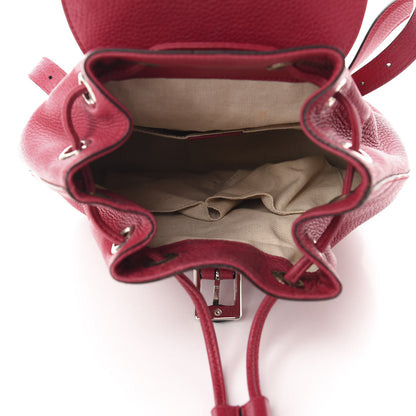 Gucci Cellarius Calfskin Small Bamboo Backpack Petunia 4 of 9