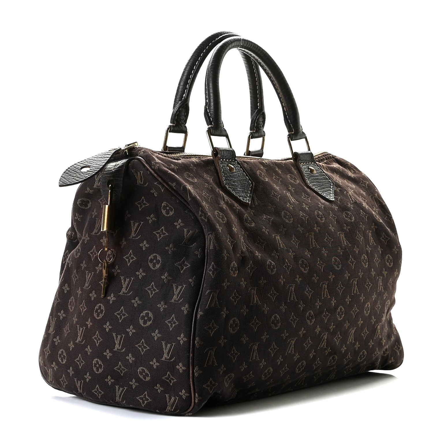Louis Vuitton Mini Lin Speedy 30 Ebene 3 of 8