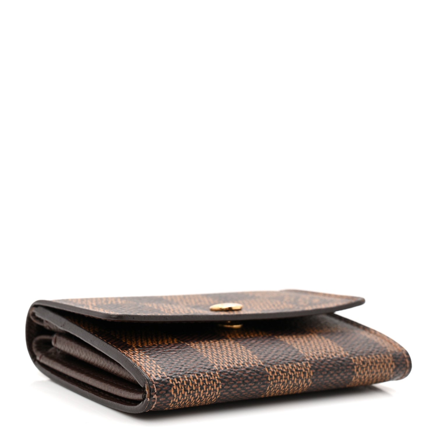 Louis Vuitton Damier Ebene Porte-Monnaie Plat Coin Purse 4 of 6