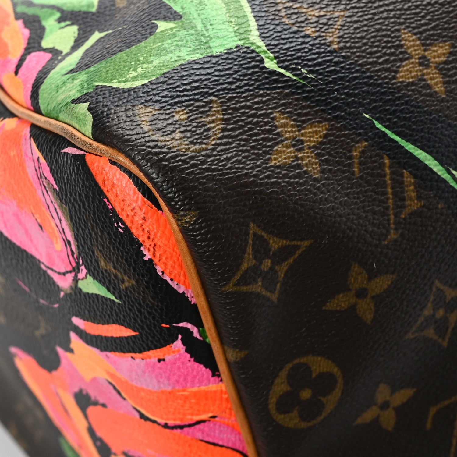 Louis Vuitton Monogram Roses Keepall 50 10 of 11