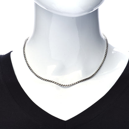 David Yurman Sterling Silver 14K Yellow Gold 2.7mm Box Chain Necklace 16" 1 of 4
