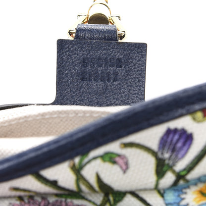 Gucci Canvas Flora Medium Jackie Hobo Blue Agata 7 of 10