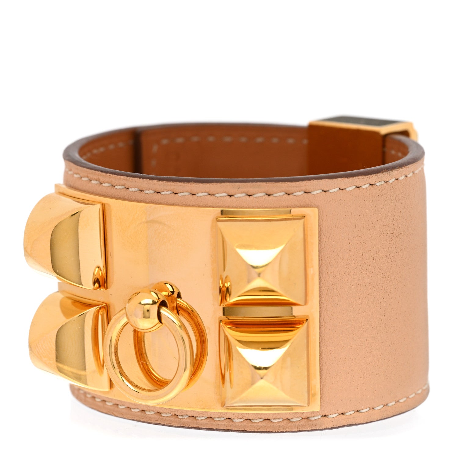 Hermes Swift Collier De Chien CDC Bracelet S Sable 1 of 7