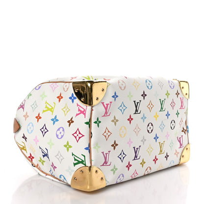 Louis Vuitton Monogram Multicolor Speedy 30 White 4 of 10