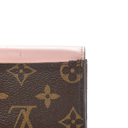 Louis Vuitton Monogram Zoe Wallet Rose Ballerine 7 of 11