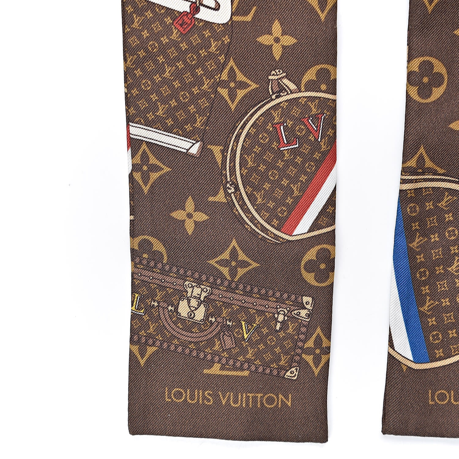 Louis Vuitton Silk Monogram Trunks Bandeau 5 of 6