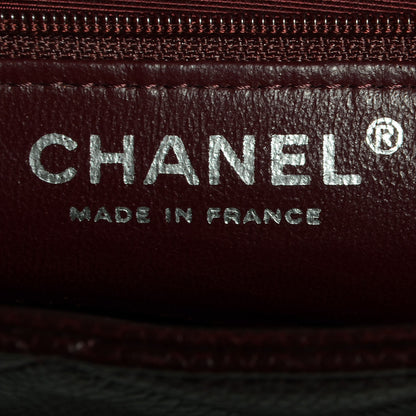 Chanel Caviar Medallion Tote Bordeaux 4 of 8
