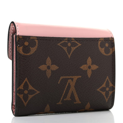 Louis Vuitton Monogram Zoe Wallet Rose Ballerine 3 of 7