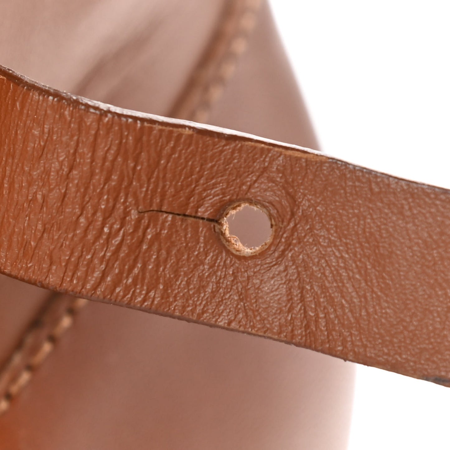 Calfskin Rockstud Cap Toe Combat Boots 38 Tan