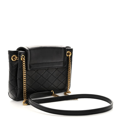 Saint Laurent Lambskin Quilted Monogram Mini Nolita Black 3 of 9