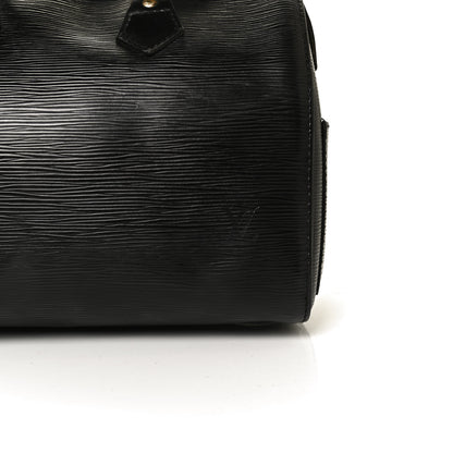 Louis Vuitton Epi Speedy 25 Black 7 of 19