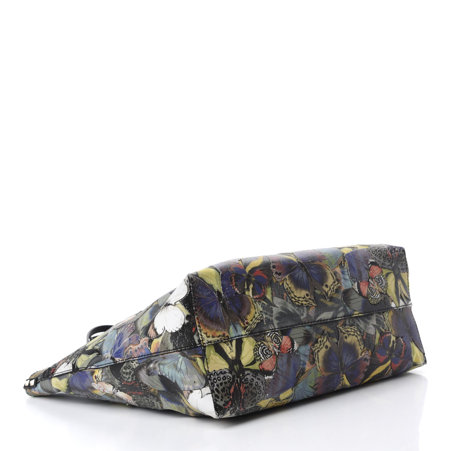 Valentino Garavani Calfskin Camubutterfly Rockstud Crossbody Tote Multicolor 5 of 11